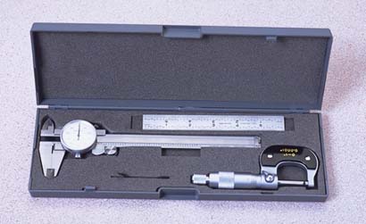 Dial Caliper Micrometer Scale Set